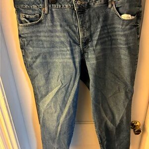 Old Navy Light Blue Straight Leg Jeans